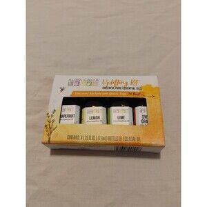 Aura Cacia Uplifting Essential Oil Kit Citrus 4 Pack 1 Fl Oz Aromatherapy